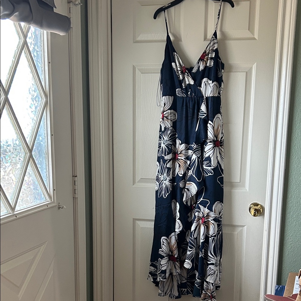 Lulu's Navy Blue Dress